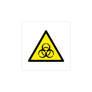 Pericolo rischio biologico W009