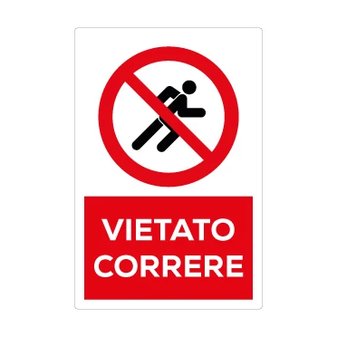 Vietato correre