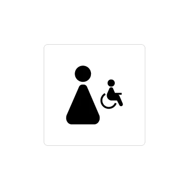 Toilette Donna e Handicap Triangle