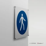 Cartello passaggio obbligatorio per i pedoni M024