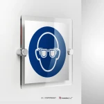 Cartello occhiali protettivi obbligatori M004 / M007 / M025