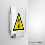 Cartello pericolo caduta ghiaccio W039