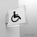 Cartello toilette standard