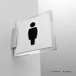 Cartello toilette standard
