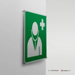 Cartello medico d'emergenza E009