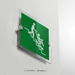 Cartello sedia di evacuazione E060