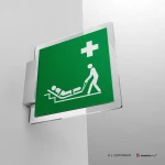 Cartello materassino di evacuazione E067