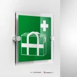 Cartello borsa medica d'emergenza E027