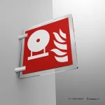 Cartello estintore fisso antincendio F013