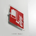Cartello gruppo antincendio a schiuma F010