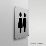 Cartello toilette standard