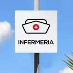 Cartello infermeria