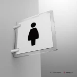 Cartello toilette standard