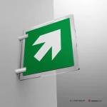 Cartello freccia evacuazione E005 / E006