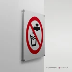 Cartello acqua non potabile P005