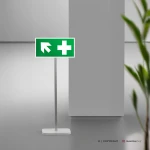 Cartello pronto soccorso con freccia mod. 2:1