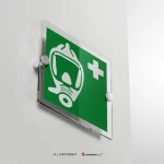 Cartello autorespiratore d'emergenza E029