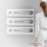 Targa Doppia Lastra Stampata