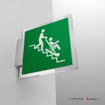 Cartello sedia di evacuazione E060