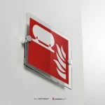 Cartello installazione fissa antincendio F012