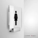 Cartello toilette standard