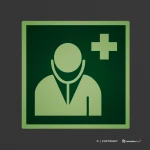 Cartello medico d'emergenza E009
