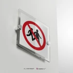 Cartello divieto di accesso ai bambini P036