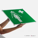 Cartello doccia di emergenza E012