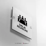 Cartello sala riunioni