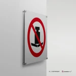 Cartello vietato appoggiare carichi pesanti P012
