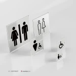 Cartello toilette standard