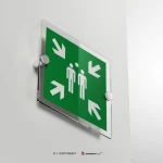 Cartello punto d'incontro evacuazione E007 e E032