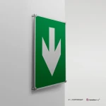 Cartello freccia evacuazione E005 / E006