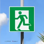 Cartello uscita emergenza E001 / E002