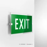 Cartello evacuazione EXIT mod. 2:1