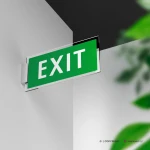 Cartello evacuazione EXIT mod. 2:1