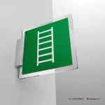 Cartello scala di evacuazione E059