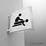 Cartello sala massaggi