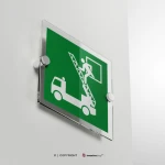 Cartello finestra di salvataggio E017