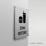 Cartello zona ristoro