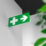 Cartello pronto soccorso con freccia mod. 2:1