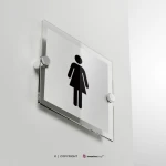 Cartello toilette standard