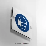 Cartello maschera obligatoria M016