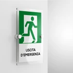 Cartello segnaletica multimateriale