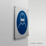 Cartello occhiali protettivi obbligatori M004 / M007 / M025