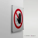 Cartello vietato l'accesso