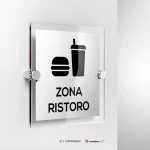 Cartello zona ristoro