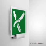 Cartello coltello zattera di salvataggio E035
