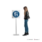 Cartello obbligatorio tenere fuori dalla portata dei bambini M055