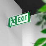 Cartello evacuazione EXIT mod. 2:1